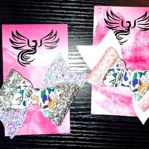 Pokemon hair bow (clip)